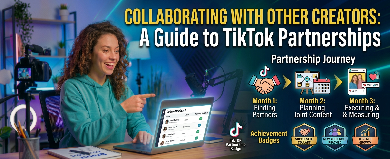 Collaborating with Other Creators: A Guide to TikTok Partnerships