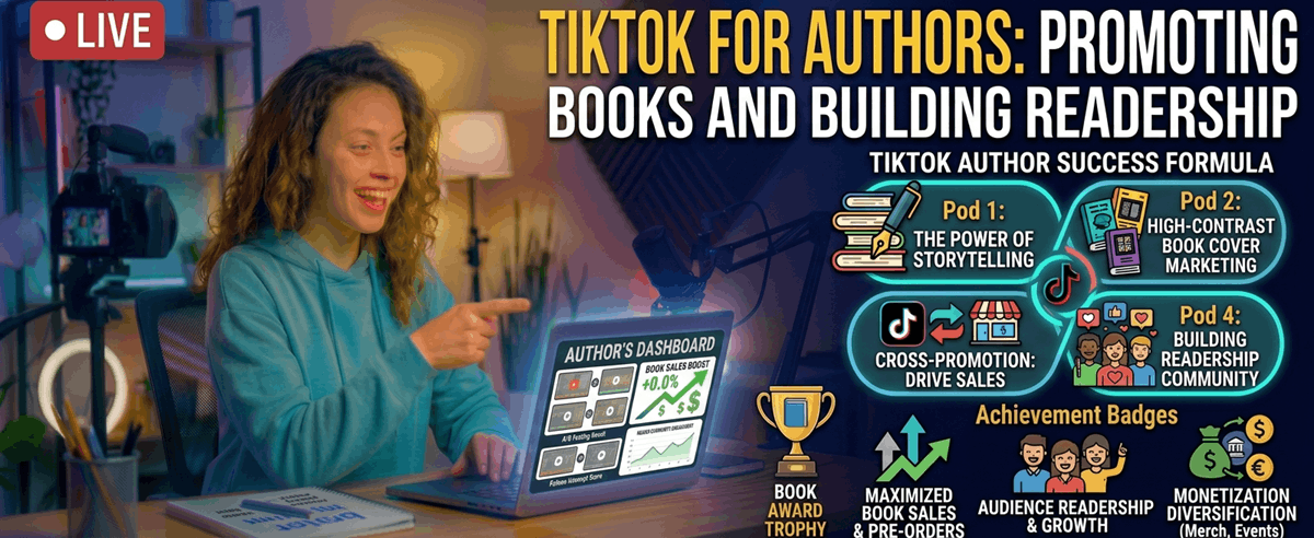 TikTok for Authors: Promoting Books and Building Readership